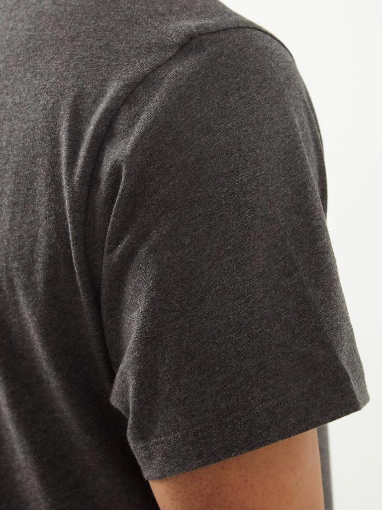商品Loewe|Anagram-embroidered cotton-jersey T-shirt,价格¥2643,第4张图片详细描述