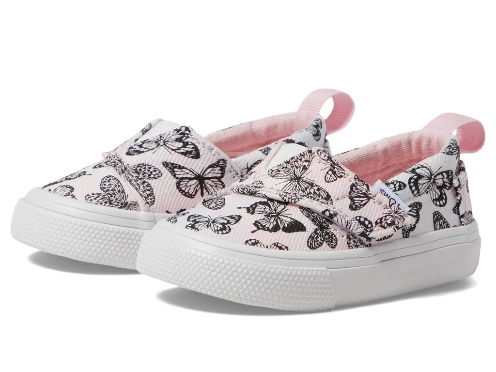 商品TOMS|Tiny Alpargata Fenix Slip-On Butterflies Tie-Dye Twill (Toddler/Little Kid),价格¥244,第1张图片