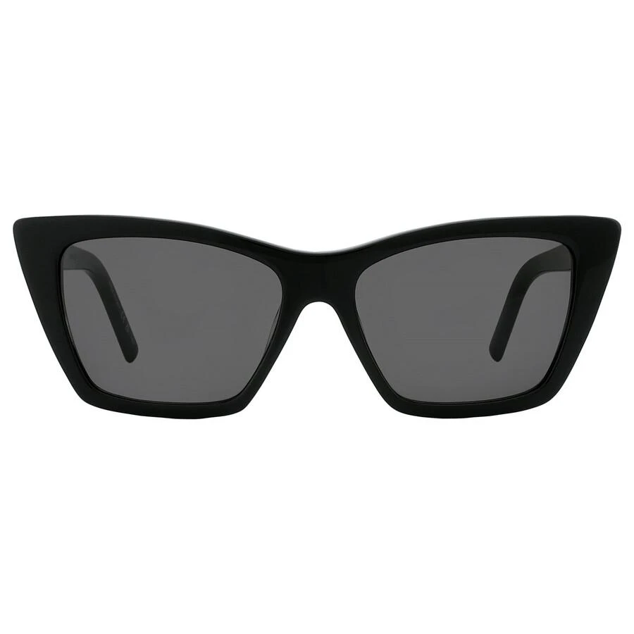 商品Yves Saint Laurent|Grey Cat Eye Ladies Sunglasses SL 276 MICA 032 55,价格¥1829,第1张图片