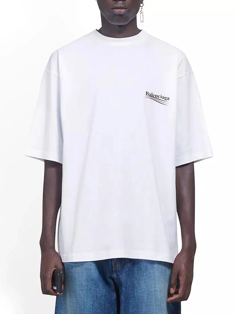 商品Balenciaga|Political Campaign T-shirt Large Fit,价格¥5062,第5张图片详细描述