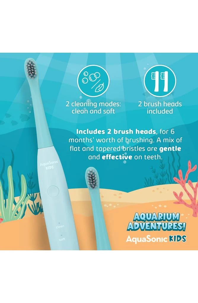 商品AquaSonic|Aquarium Adventures Kids Toothbrush Set,价格¥185,第3张图片详细描述
