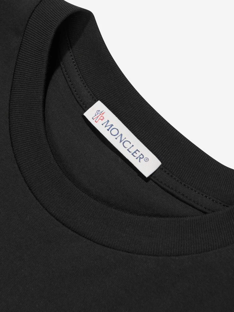 商品Moncler|Moncler Enfant Kids Logo T-Shirt in Black,价格¥829,第4张图片详细描述
