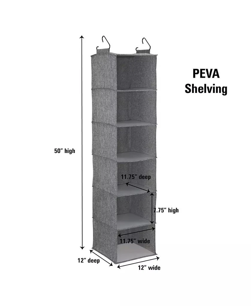 商品Household Essentials|6 Shelf Hanging Closet Organizer,价格¥277,第3张图片详细描述