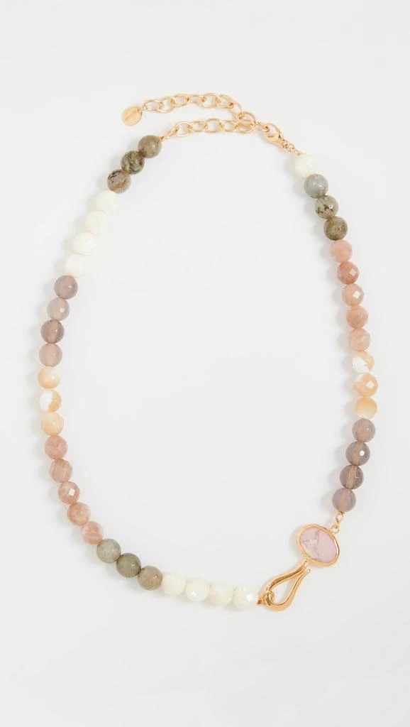 商品Chan Luu|Chan Luu 18k 镀金宝石项链,价格¥734,第2张图片详细描述