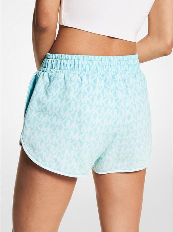商品Michael Kors|Ombré Logo Organic Cotton Shorts,价格¥416,第4张图片详细描述