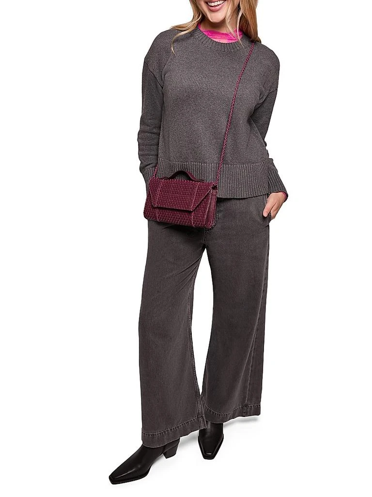 商品Aimee Kestenberg|Chelsea Leather Woven Convertible Clutch,价格¥1179,第2张图片详细描述