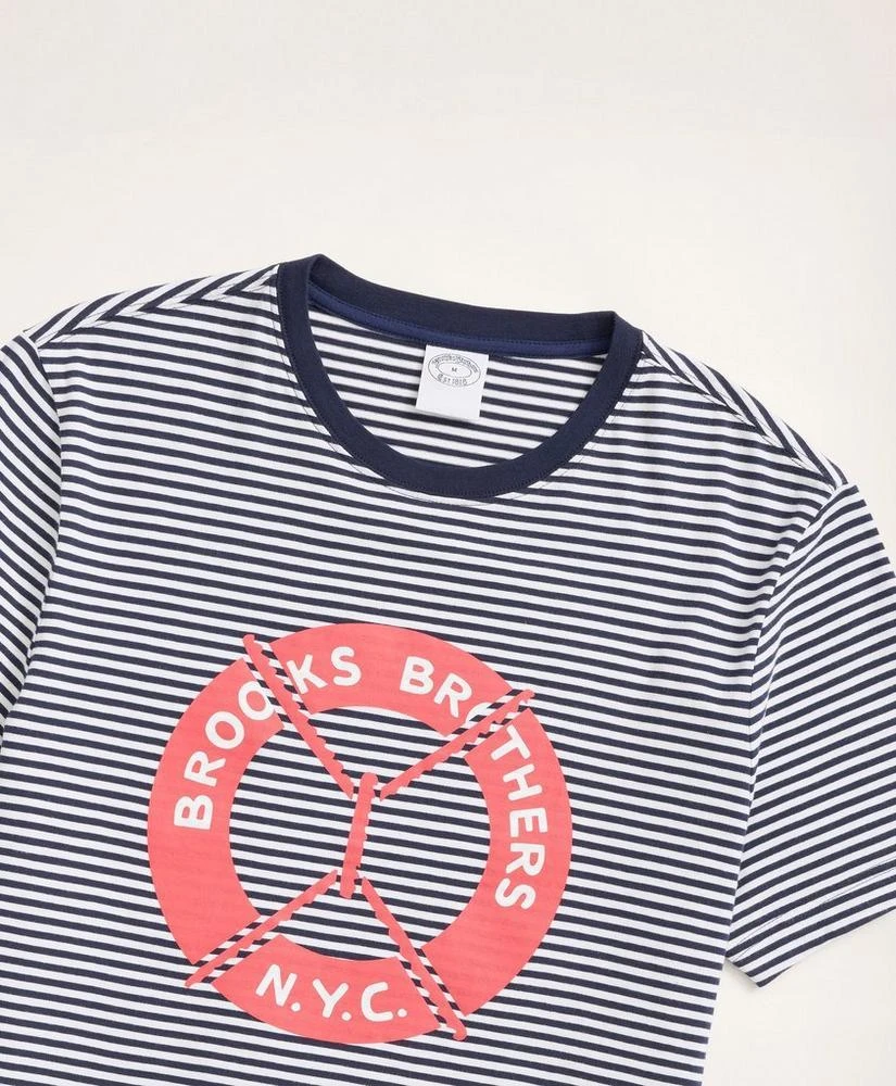 商品Brooks Brothers|Life Preserver Graphic T-Shirt,价格¥232,第2张图片详细描述