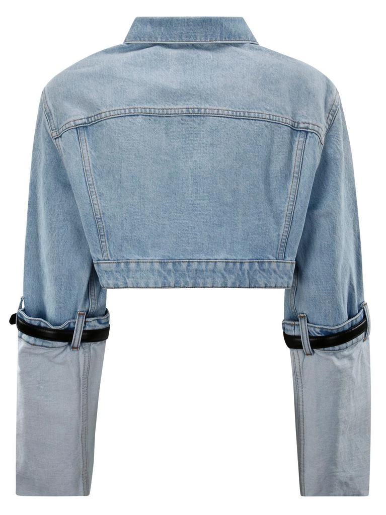 商品COPERNI|Coperni Cropped Buttoned Denim Jacket,价格¥4509,第2张图片详细描述