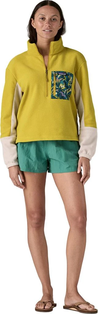 商品Patagonia|Microdini 1/2-Zip Fleece Pullover - Women's,价格¥604,第4张图片详细描述