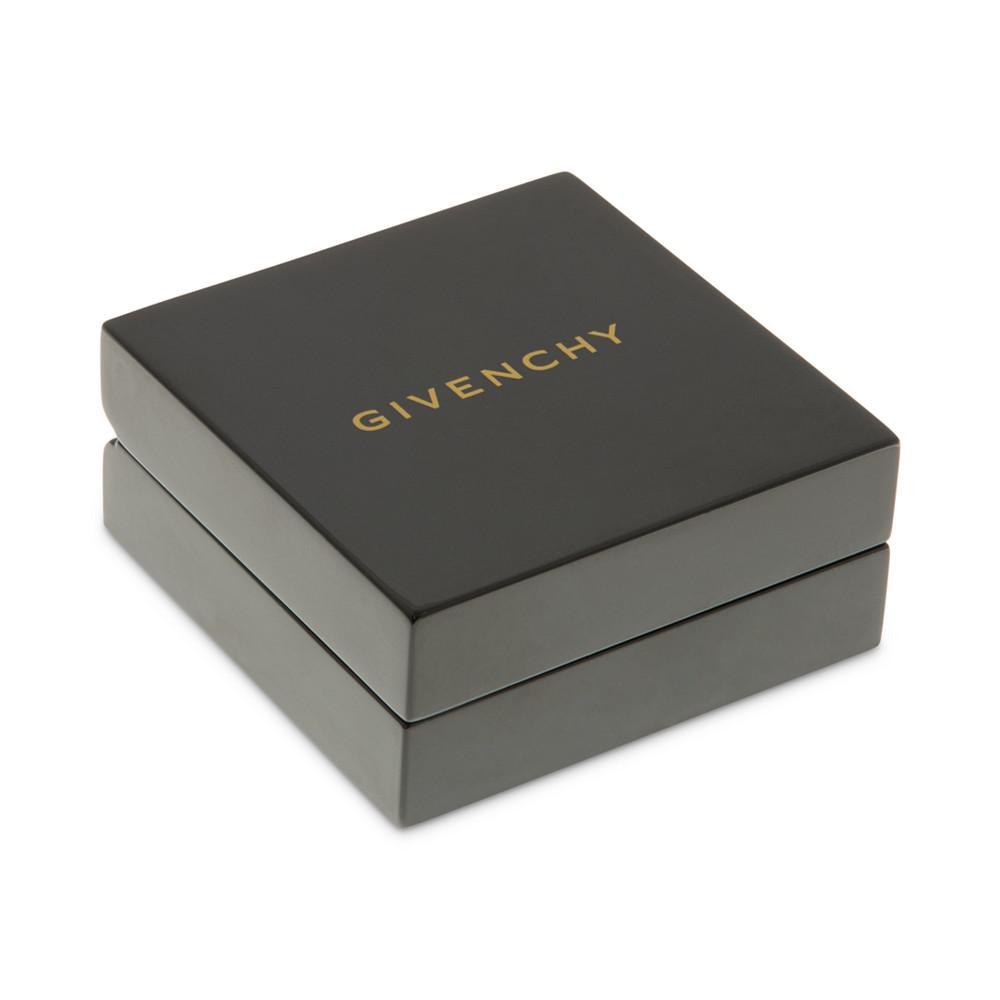 商品Givenchy|Silver-Tone 2-Pc. Set White Floating Stone & Crystal Cuff Bangle Bracelet & Matching Stud Earrings,价格¥367,第4张图片详细描述