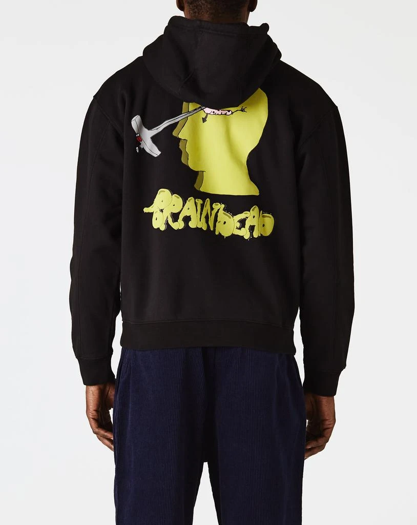 商品Brain Dead|Stoned Head Zip Hooded Sweatshirt,价格¥1248,第3张图片详细描述