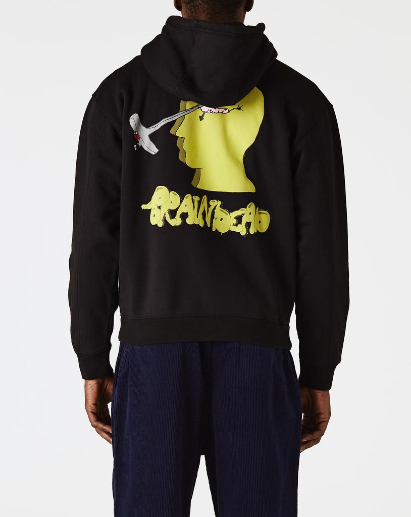 商品Brain Dead|Stoned Head Zip Hooded Sweatshirt,价格¥1217,第5张图片详细描述