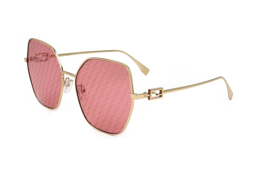 商品Fendi|Fendi Eyewear Butterfly Frame Sunglasses,价格¥1471,第2张图片详细描述