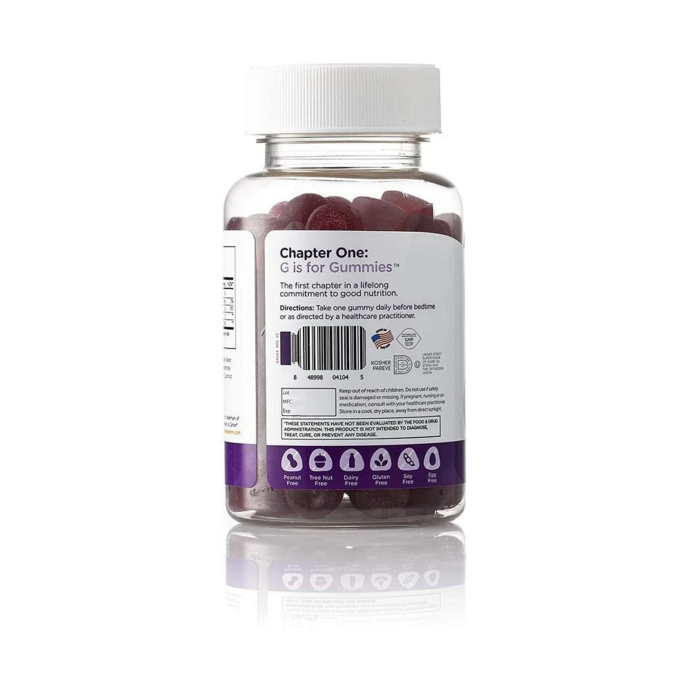 商品Zahler|Chapter One Melatonin Sleep Support - 60 Flavored Gummies,价格¥112,第3张图片详细描述