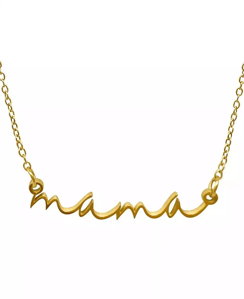 商品ADORNIA|Cursive Mama Necklace,价格¥145,第1张图片