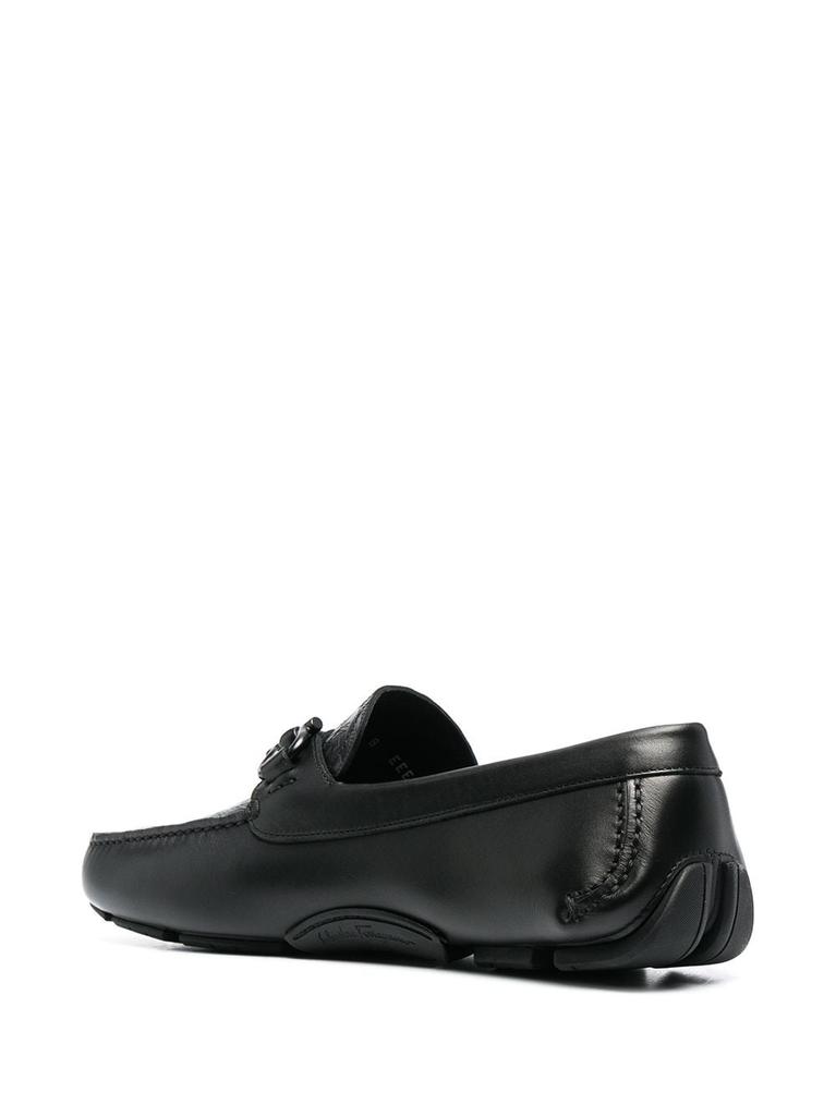 Salvatore Ferragamo Flat shoes Black商品第4张图片规格展示