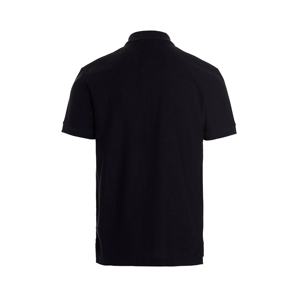 BURBERRY 男士黑色棉质短袖POLO衫 8055227商品第2张图片规格展示