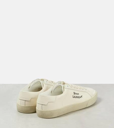 商品Yves Saint Laurent|Court Classic SL/06 canvas sneakers,价格¥5613,第3张图片详细描述