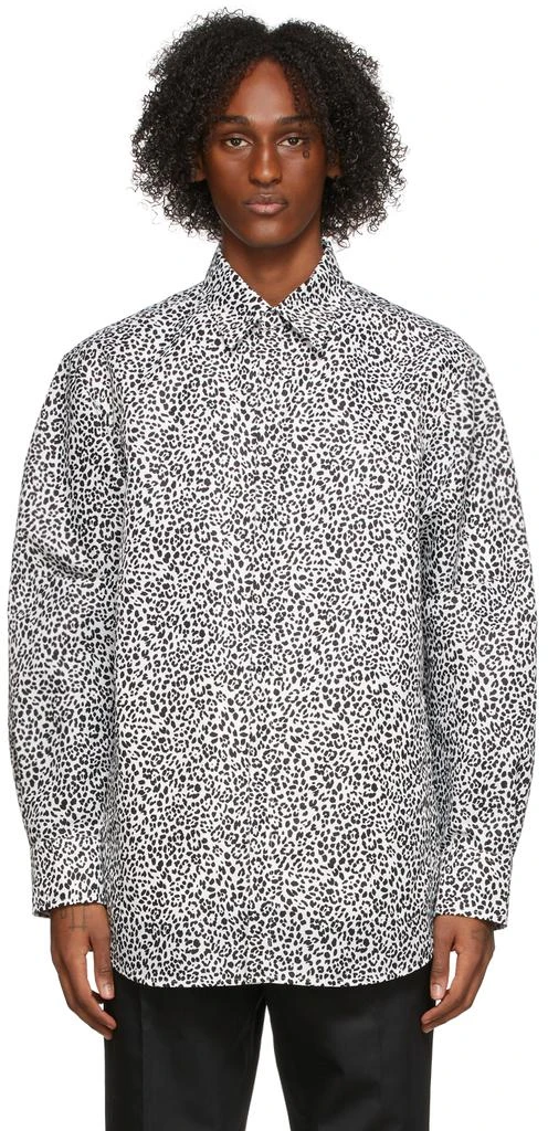 商品Valentino|White & Black Leopard Pattern Jacket,价格¥2475,第1张图片