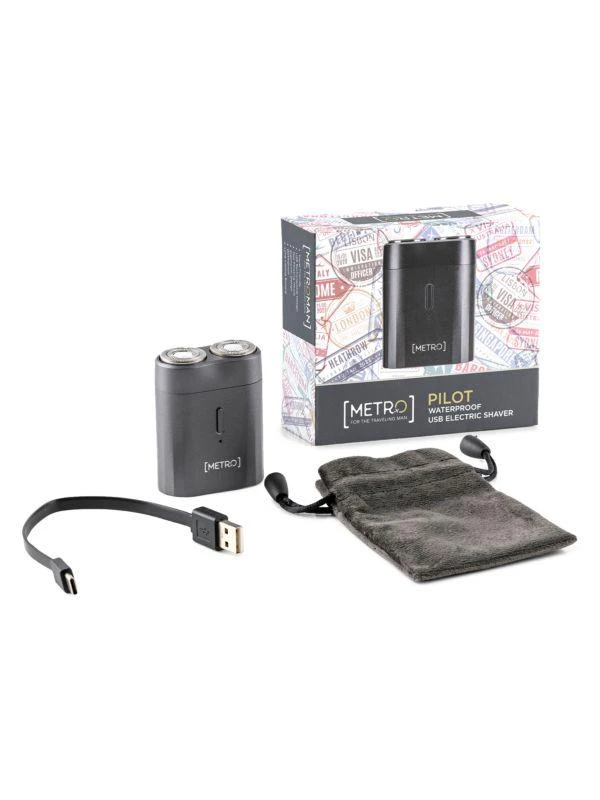 商品MetroMan|Pilot Waterproof USB Electric Shaver,价格¥397,第1张图片