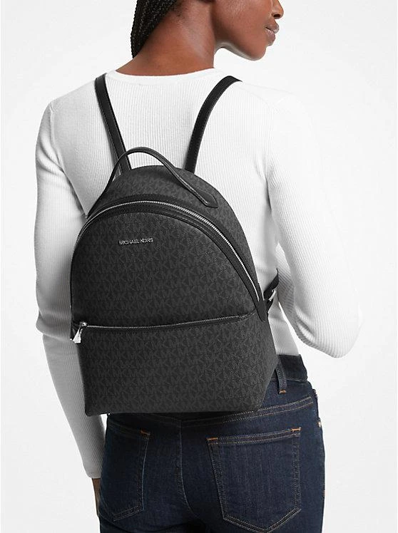 商品Michael Kors|Sheila Medium Signature Logo Backpack,价格¥962,第4张图片详细描述