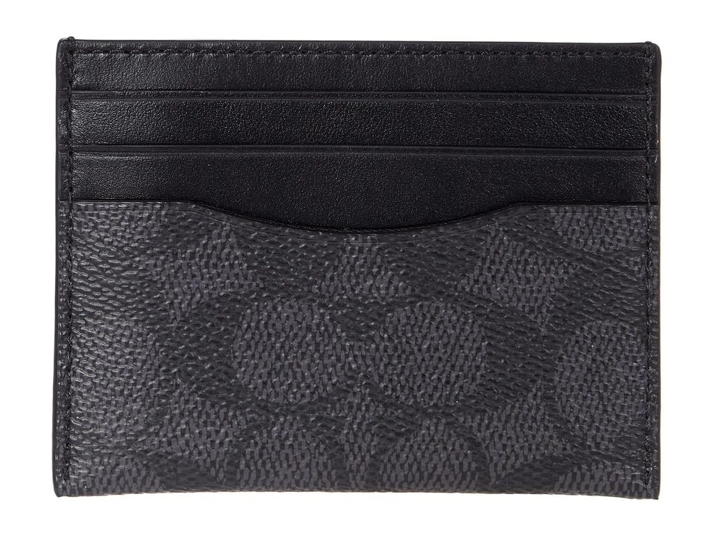 商品Coach|Flat Card Case in Signature,价格¥361,第1张图片