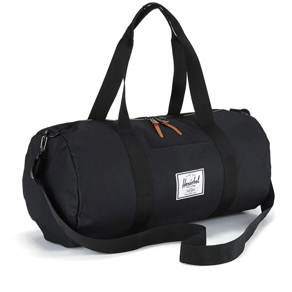 商品Herschel Supply|Herschel Supply Co. Unisex Sutton Mid Volume Duffle Bag - Black,价格¥557,第4张图片详细描述