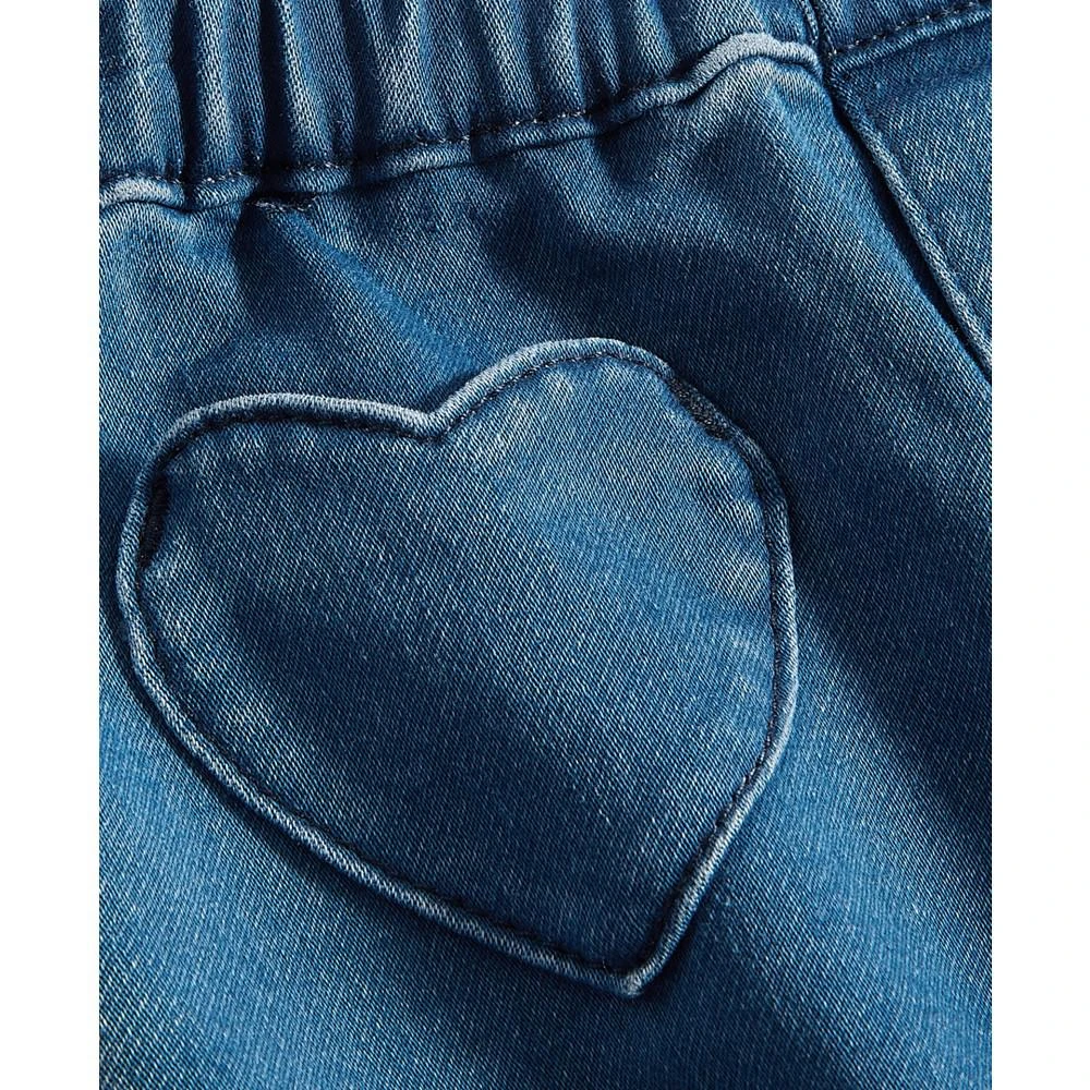 商品First Impressions|Baby Girls Heart Jeans, Created for Macy's,价格¥90,第3张图片详细描述