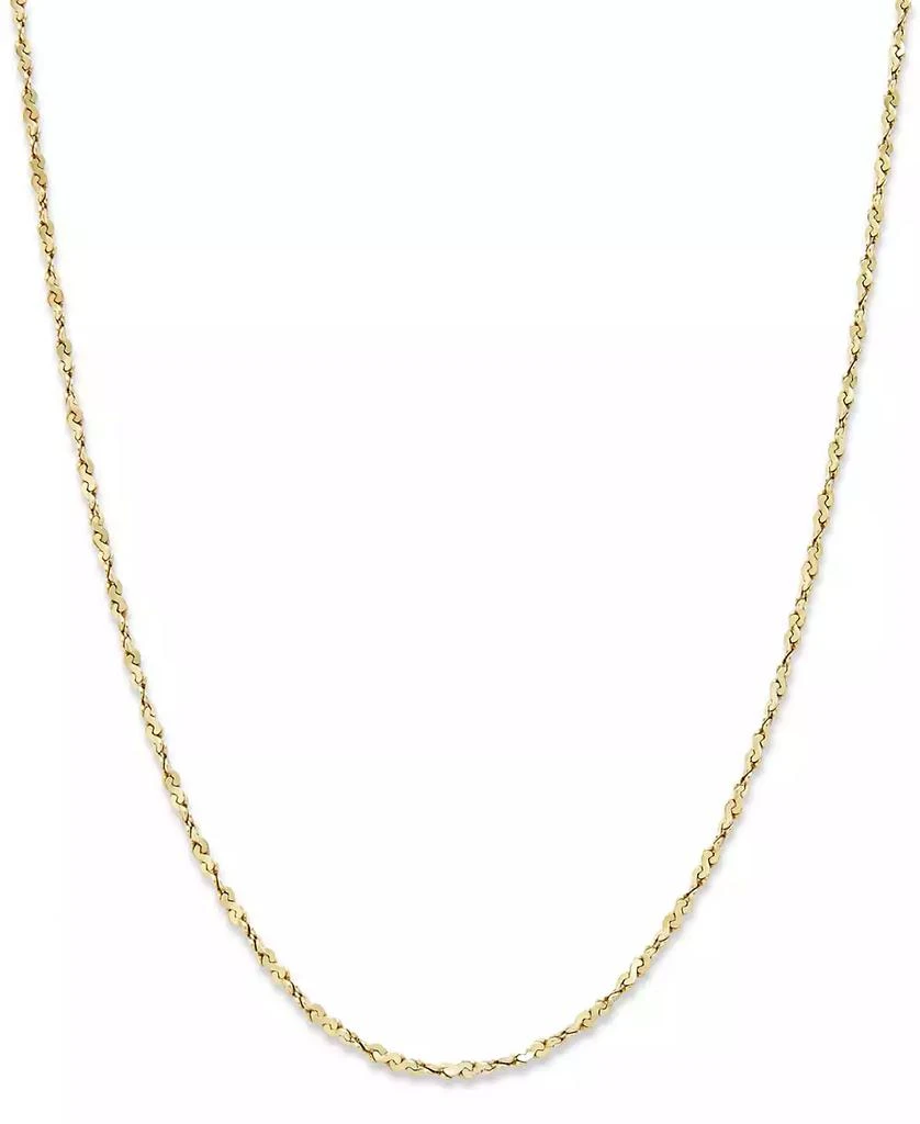 商品Giani Bernini|Twist Link 18" Chain Necklace, Created for Macy's,价格¥89,第1张图片
