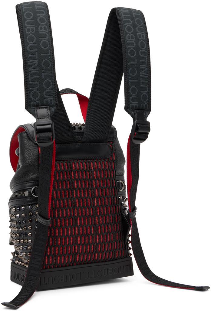 商品Christian Louboutin|Black Small Explorafunk Backpack,价格¥14568,第5张图片详细描述