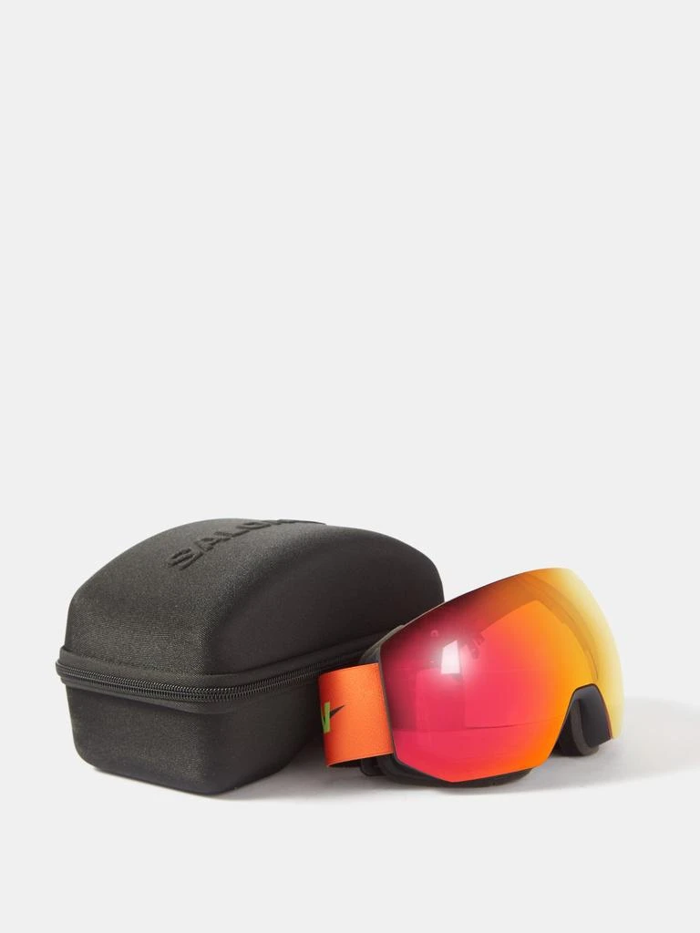 X Salomon star-print strap ski goggles 商品