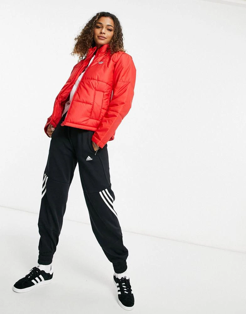 商品Adidas|adidas Originals short puffer jacket in red,价格¥332,第4张图片详细描述
