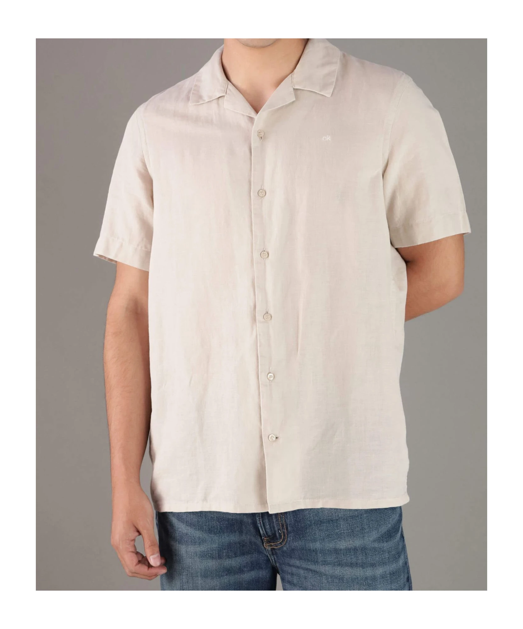 商品【商品预售7天】 Calvin Klein|Calvin Klein 男士衬衫 K10K114197PE0 花色,价格¥641,第3张图片详细描述