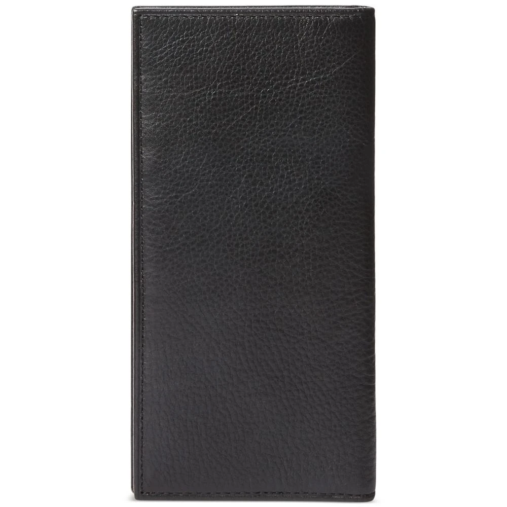 商品Ralph Lauren|Men's Pebbled Leather Narrow Wallet,价格¥859,第3张图片详细描述