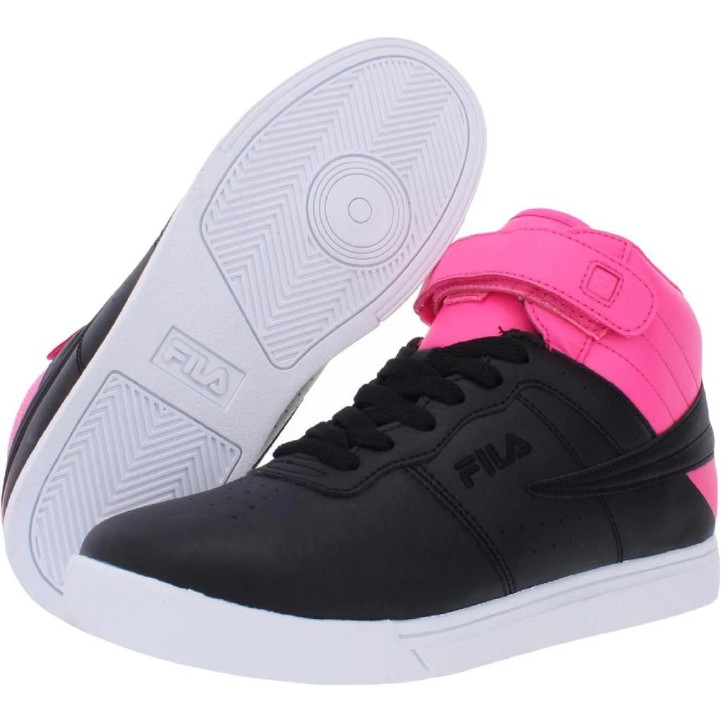 商品Fila|Fila Boys Vulc 13 Harlay Faux Leather High-Top Fashion Sneakers,价格¥124,第5张图片详细描述