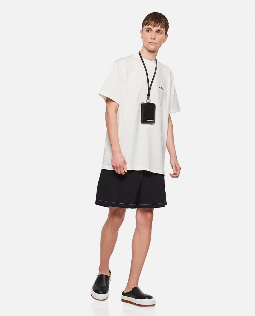 商品SUNNEI|SUNNEI X BIFFI stretch shorts trousers,价格¥929,第4张图片详细描述