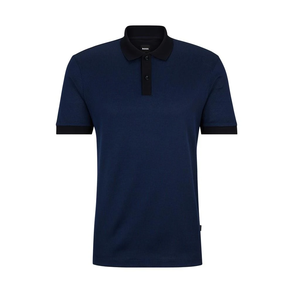 商品Hugo Boss|Men's Structured Polo Shirt,价格¥957,第4张图片详细描述