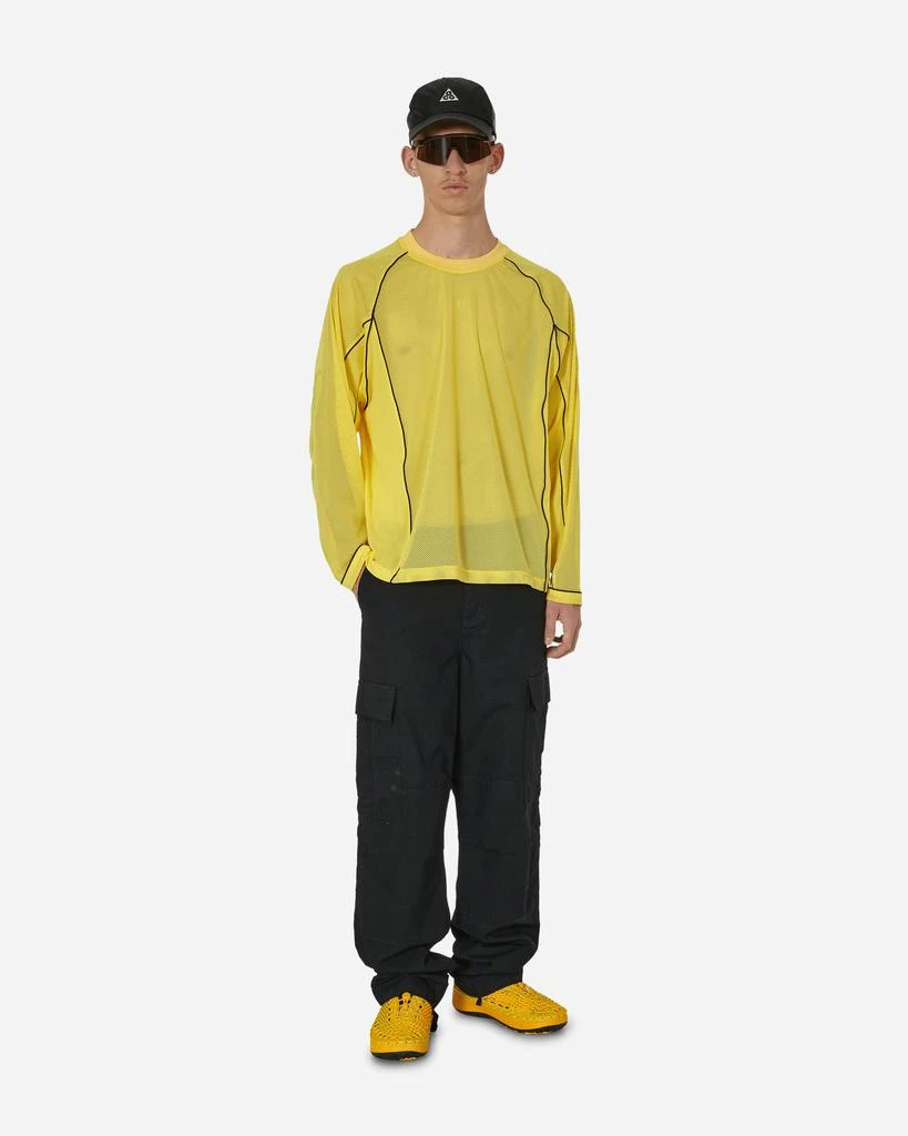 商品Cav Empt|Mesh Raglan Colour Longsleeve T-Shirt Yellow,价格¥718,第4张图片详细描述
