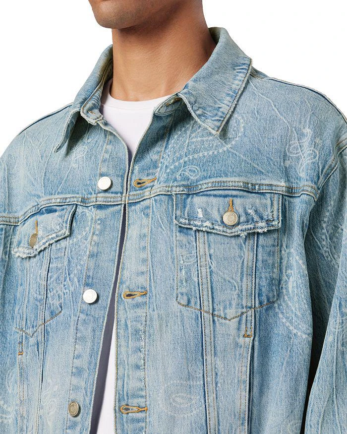 商品Hudson|Denim Trucker Jacket,价格¥2205,第4张图片详细描述