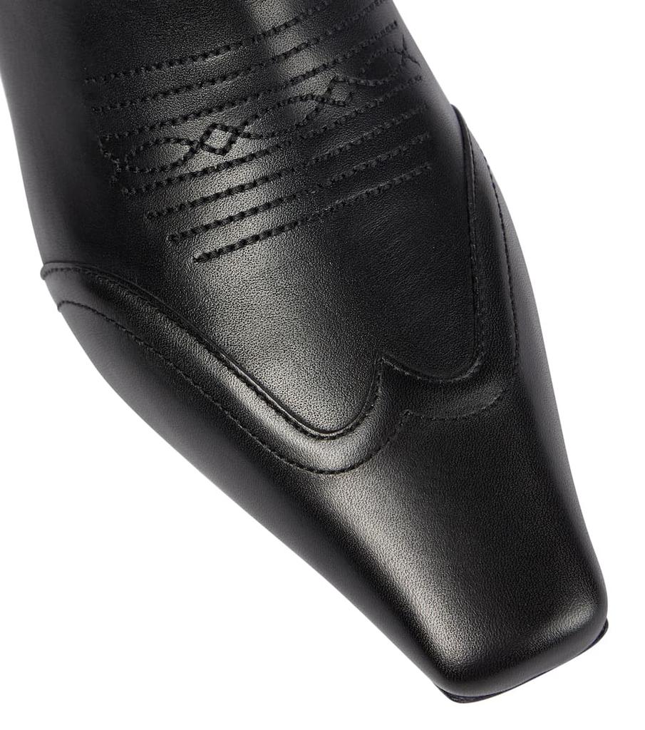 Dallas leather ankle boots商品第6张图片规格展示