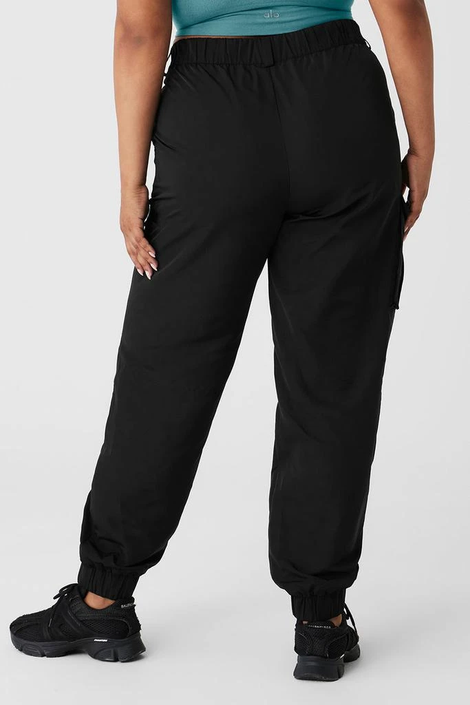 High-Waist Break Line Jogger - Black 商品