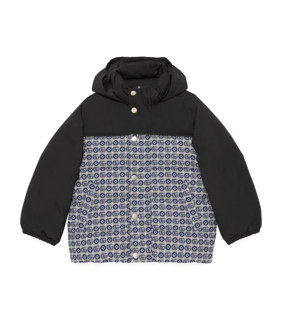 商品Gucci|Jacquard Puffer Jacket (4-12 Years),价格¥10970,第1张图片