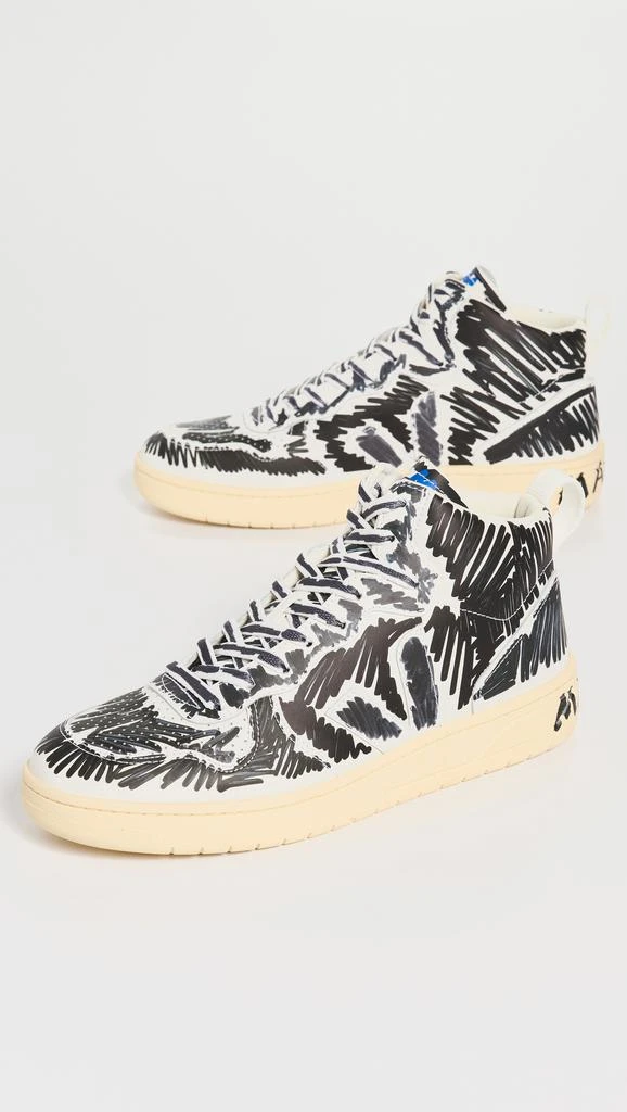 商品Marni|Marni X Veja V15 Man High Top Sneakers,价格¥2383,第3张图片详细描述