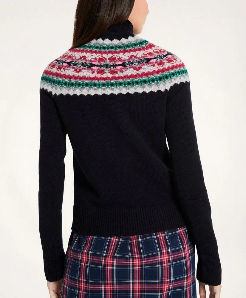 商品Brooks Brothers|Lambswool Fair Isle Sweater,价格¥579,第4张图片详细描述