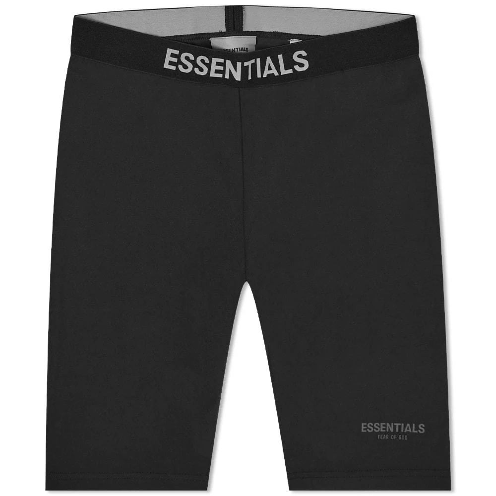 商品Essentials|Fear of God ESSENTIALS Athletic Biker Short - Black,价格¥627,第1张图片