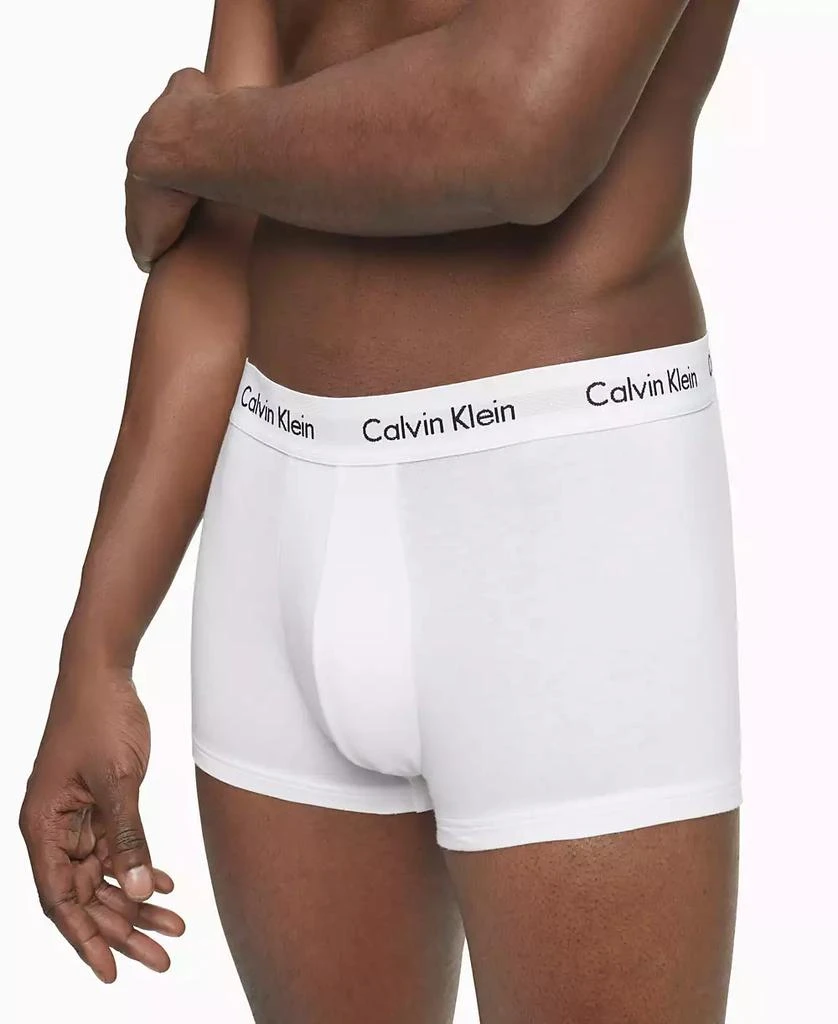 Men's 3-Pack Cotton Stretch Low-Rise Trunk Underwear 商品