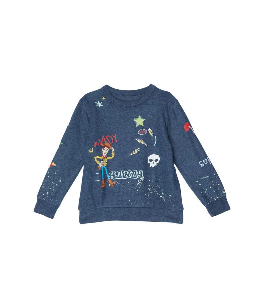 商品Chaser|RPET Bliss Knit Long Sleeve Crew Neck Pullover (Little Kids/Big Kids),价格¥75,第1张图片