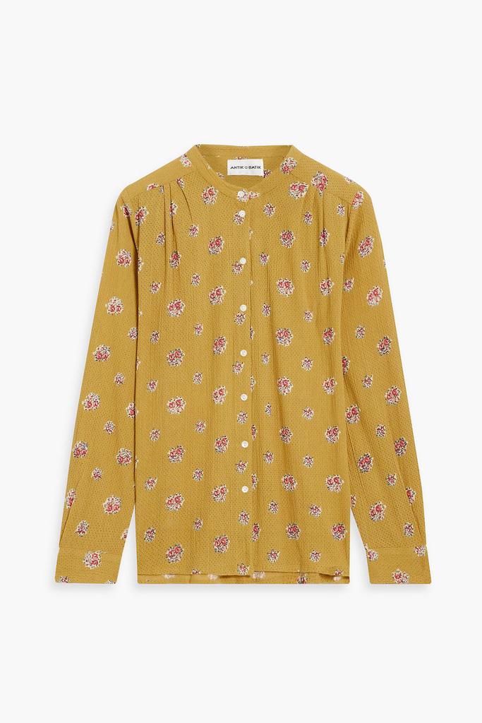 ANTIK BATIK | Audrey printed crinkled cotton-gauze shirt 505.01元 商品图片