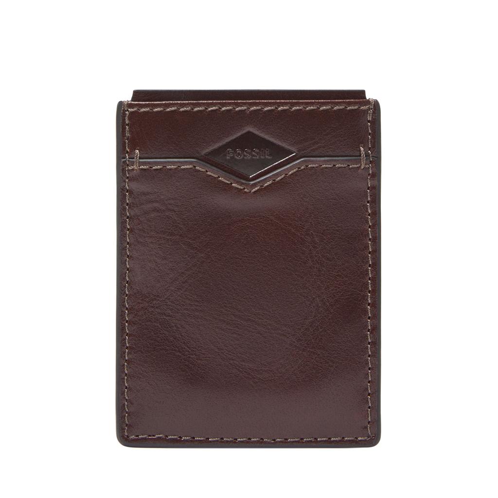 Fossil Men's Mykel Leather Front Pocket Wallet商品第1张图片规格展示