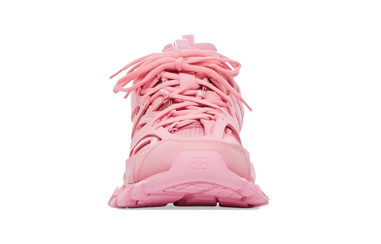 商品[国内直发] Balenciaga|巴黎世家 Track 1.0 Led 轻便透气 舒适运动 低帮 生活休闲鞋 女款 粉色,价格¥5929,第4张图片详细描述